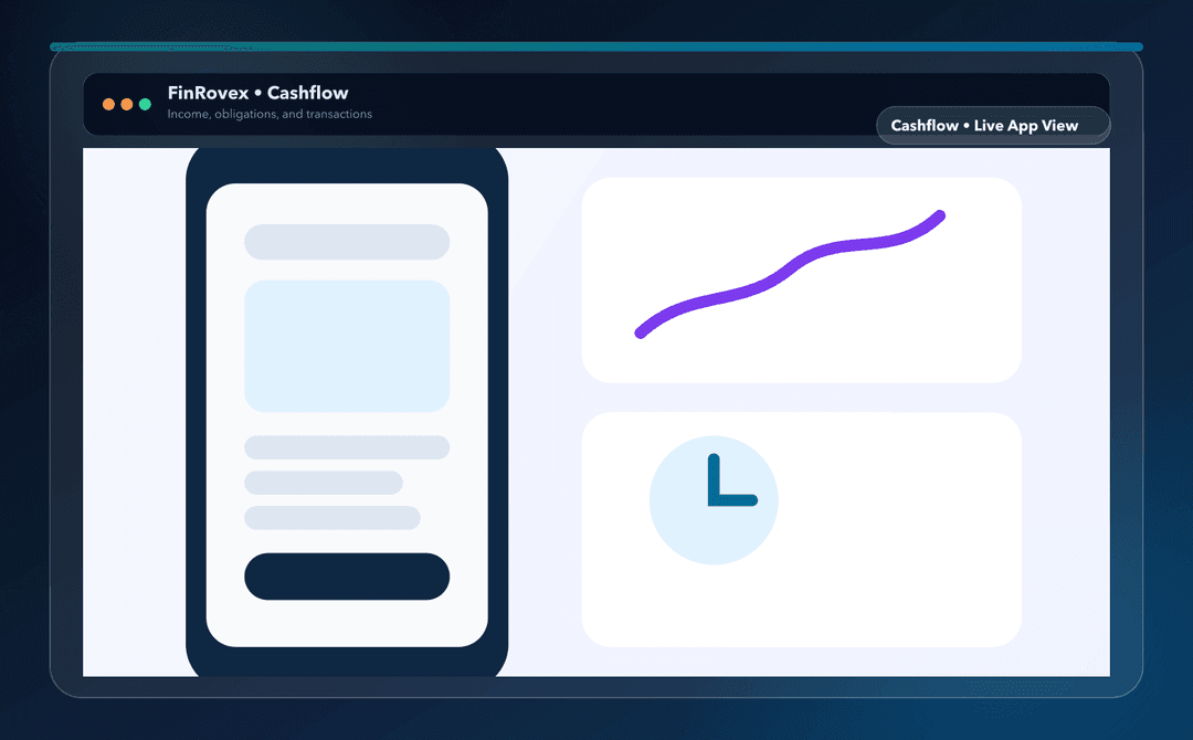 Cashflow webapp screenshot