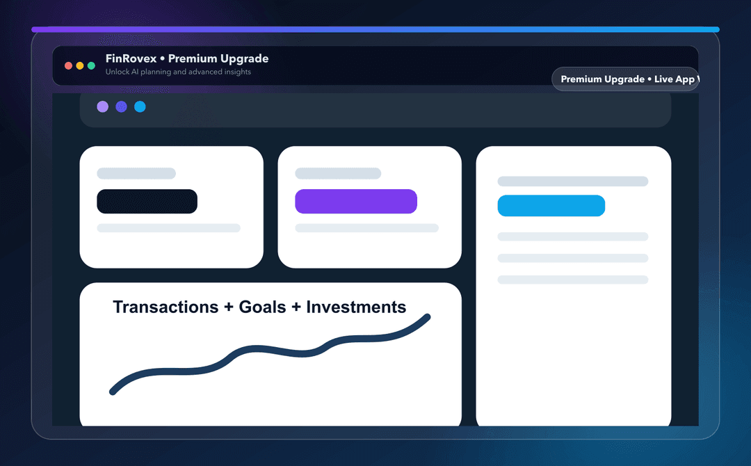 Subscription webapp screenshot